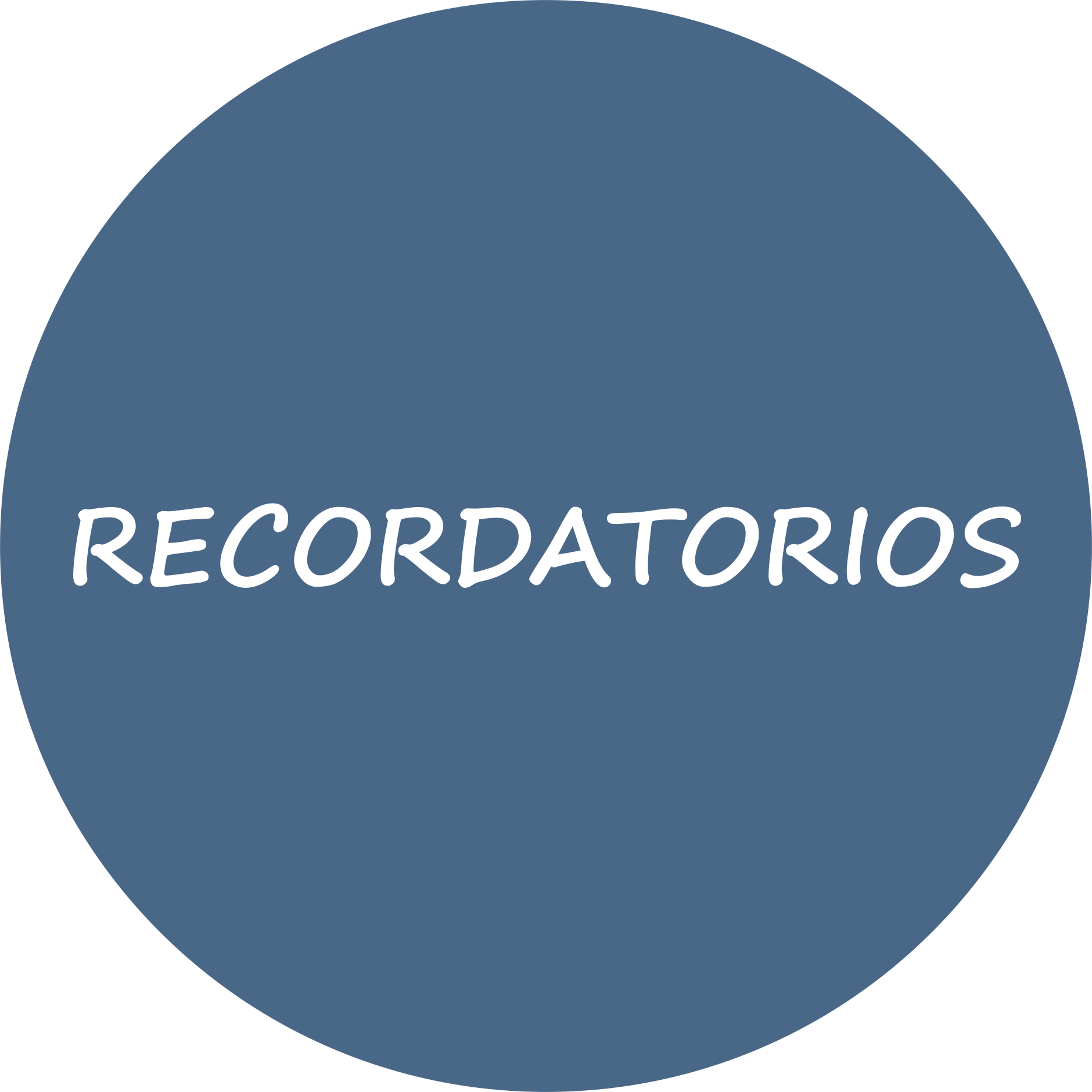 Recordatorios